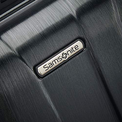 Samsonite Centric 2 Hardside Expandable Luggage with Spinners, Black, Carry-On 20"