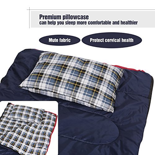 REDCAMP Outdoor Camping Pillow Lightweight, Flannel Travel Pillow - REDCAMP Outdoor Camping Pillow Lightweight, Flannel Travel Pillow - Travelking