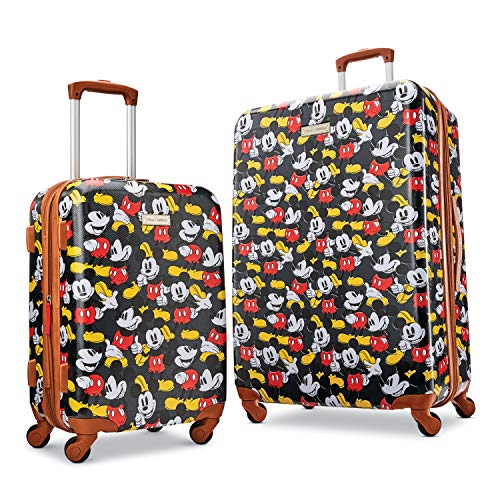 American Tourister Disney Hardside Luggage with Spinner Wheels, Mickey Mouse Classic - American Tourister Disney Hardside Luggage with Spinner Wheels, Mickey Mouse Classic - Travelking