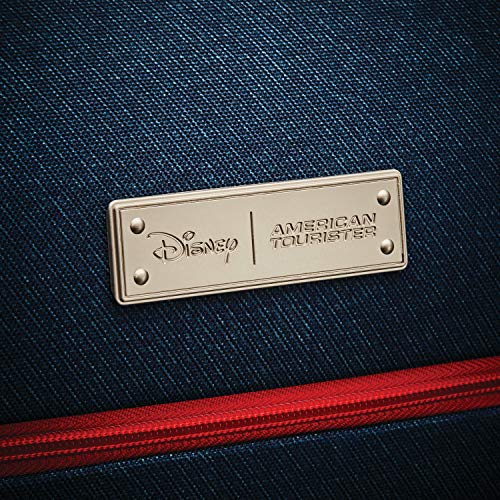 American Tourister Disney Softside Luggage with Spinner Wheels, Minnie Mouse Denim - American Tourister Disney Softside Luggage with Spinner Wheels, Minnie Mouse Denim - Travelking
